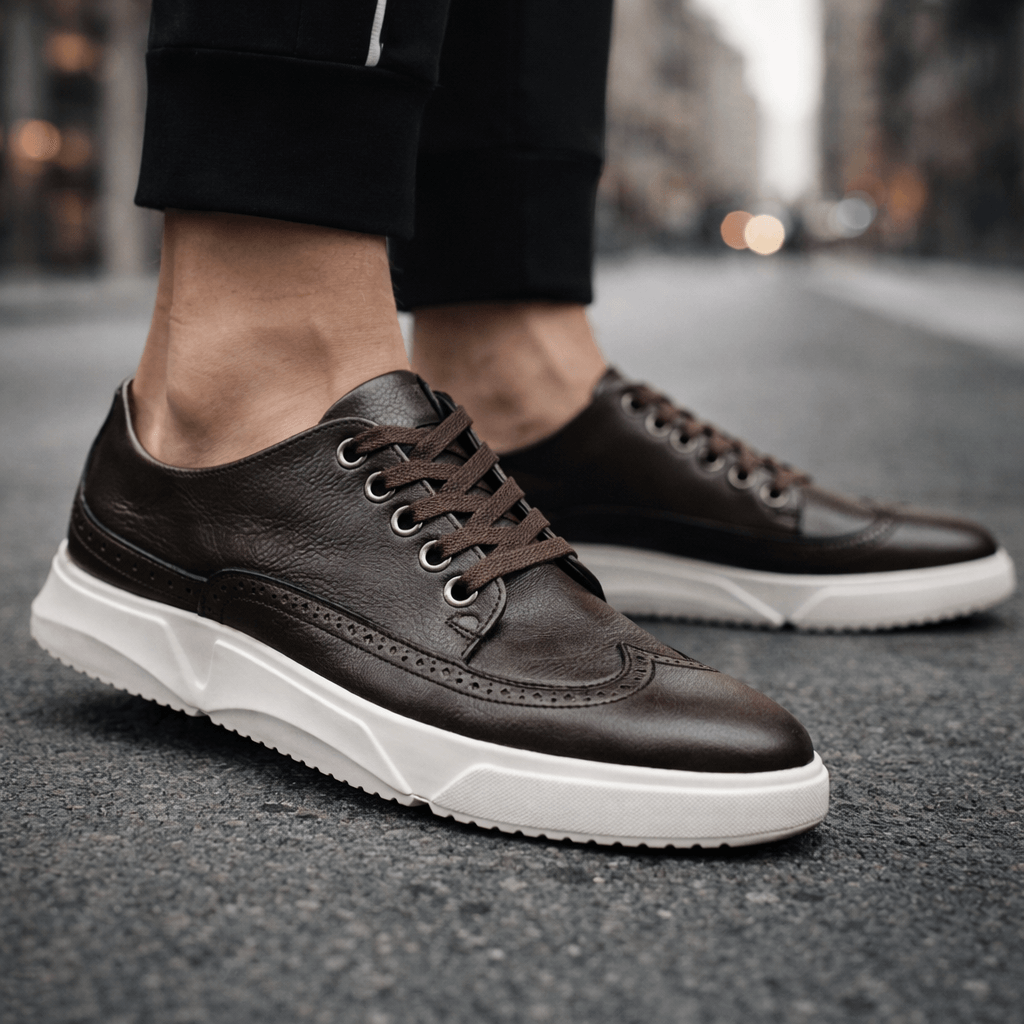 Huxley Brogue Trim Sneaker