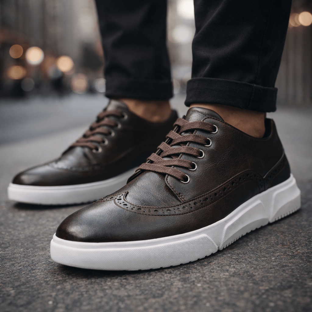 Huxley Brogue Trim Sneaker