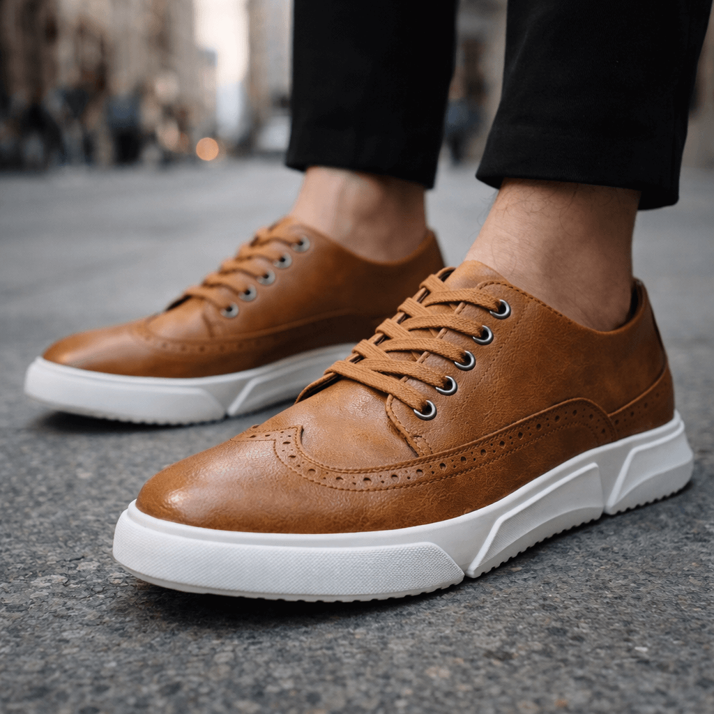 Huxley Brogue Trim Sneaker
