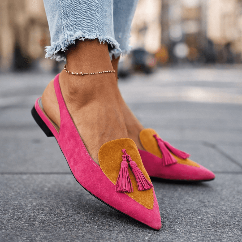 Corvina Tasseled Slingback