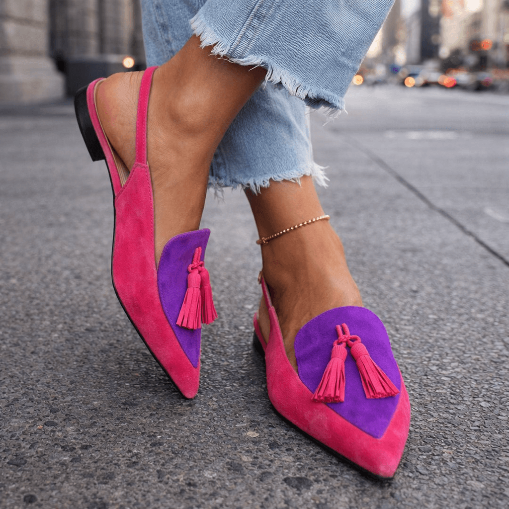 Corvina Tasseled Slingback