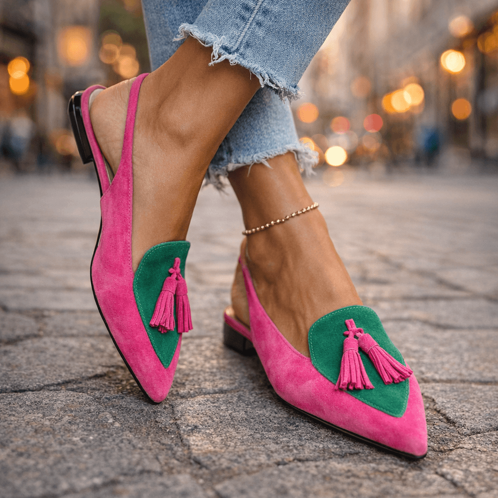 Corvina Tasseled Slingback