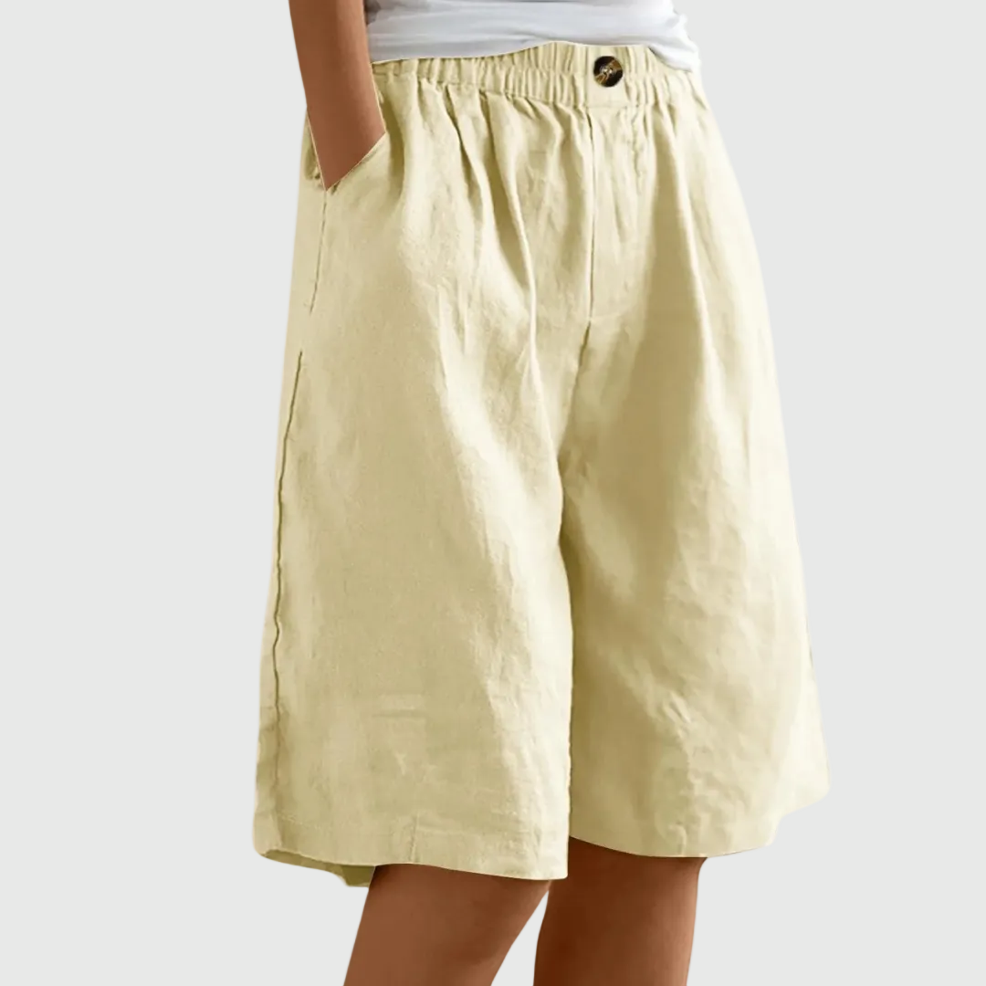 Marlowe Cotton Bermuda Short