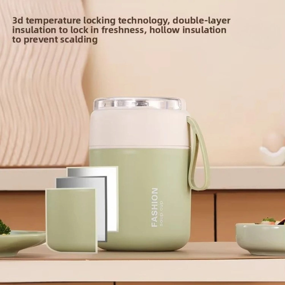 Insulated Food Jar Stack - 700ml