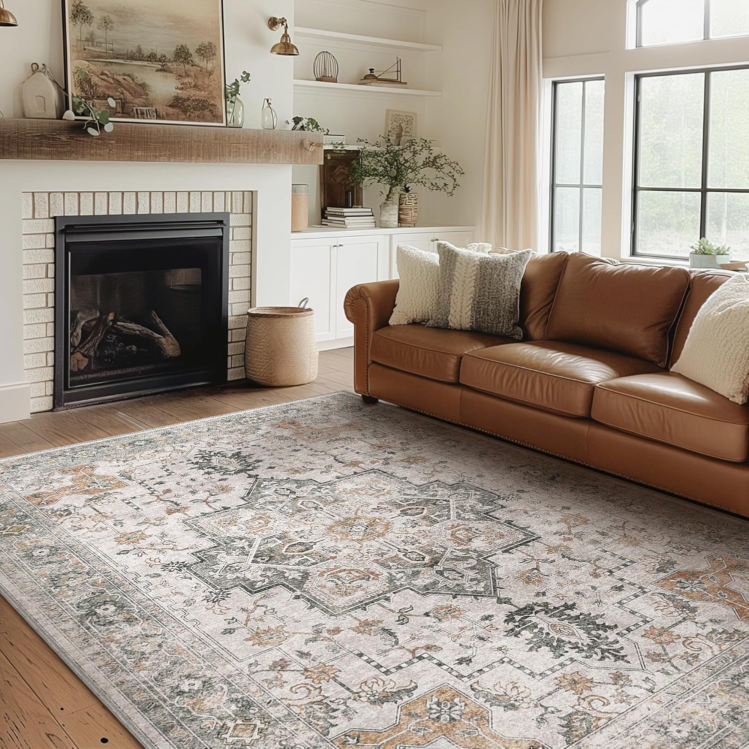 Vintage Medallion Rug