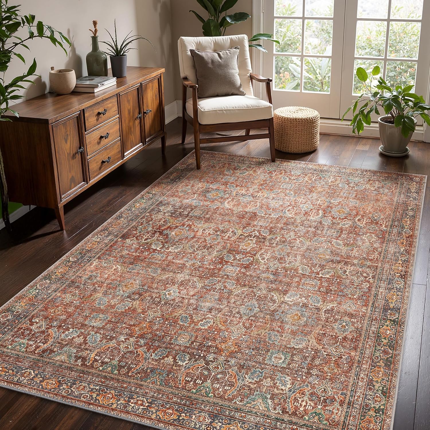 Vintage Medallion Rug