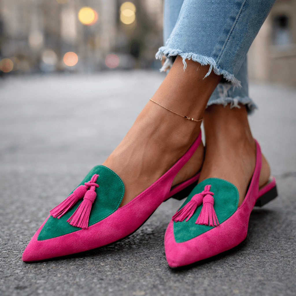 Corvina Tasseled Slingback