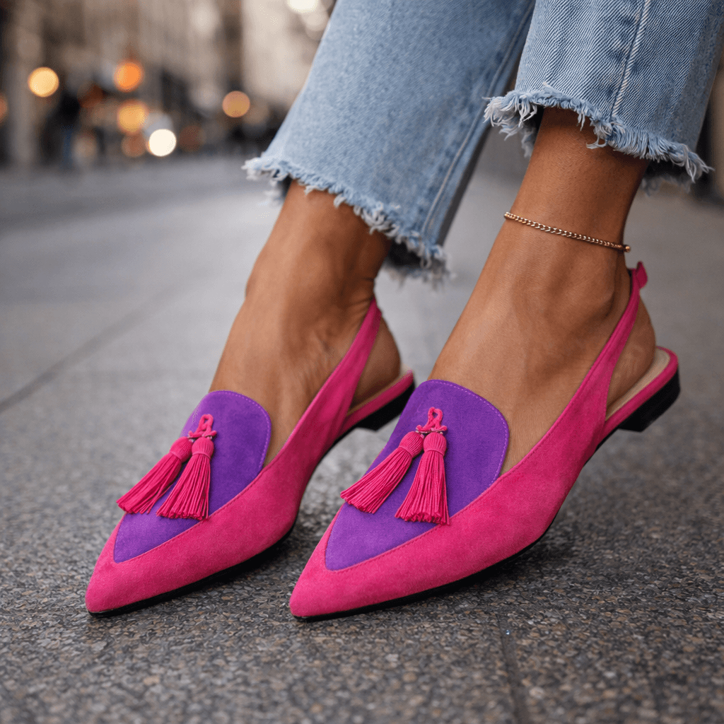 Corvina Tasseled Slingback