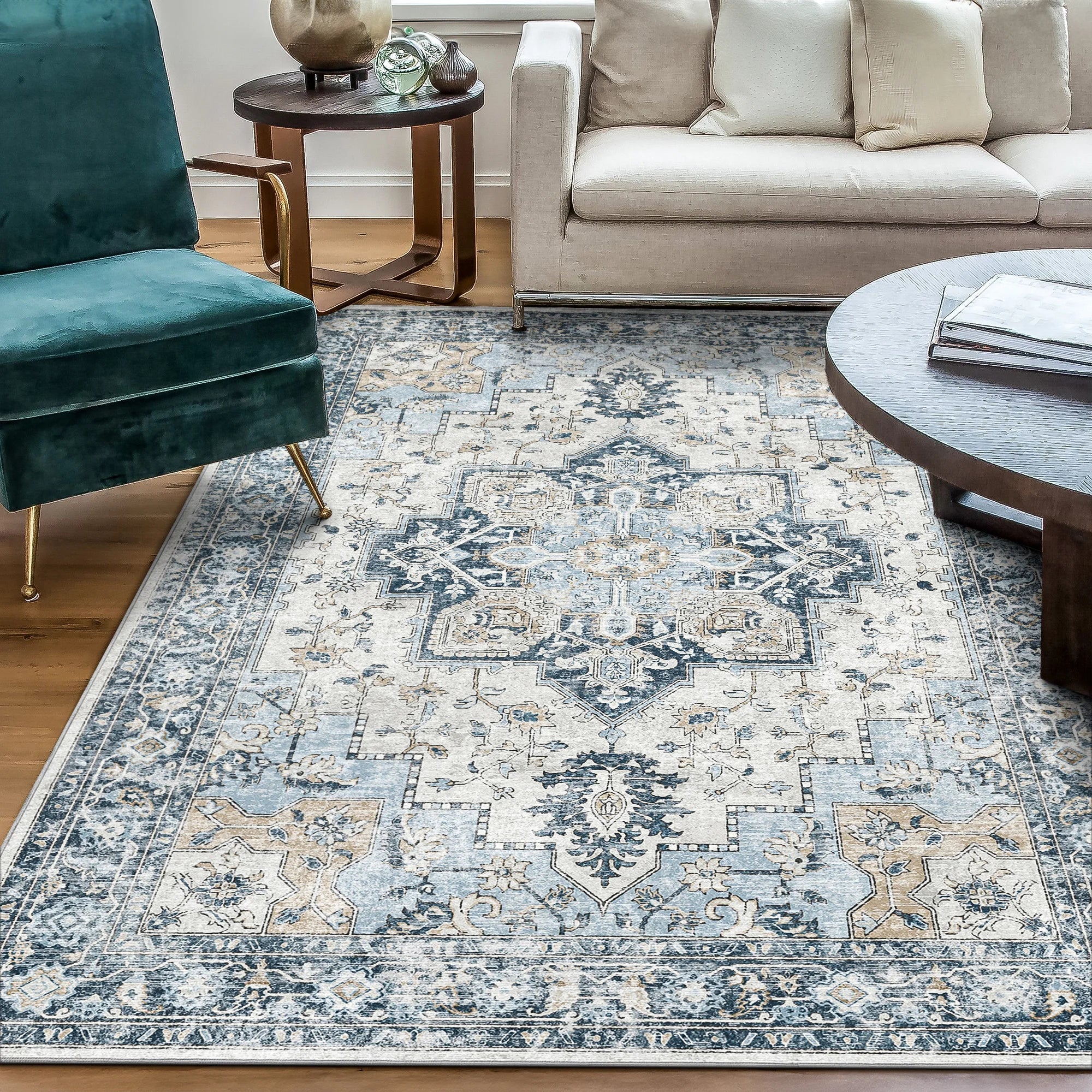 Vintage Medallion Rug