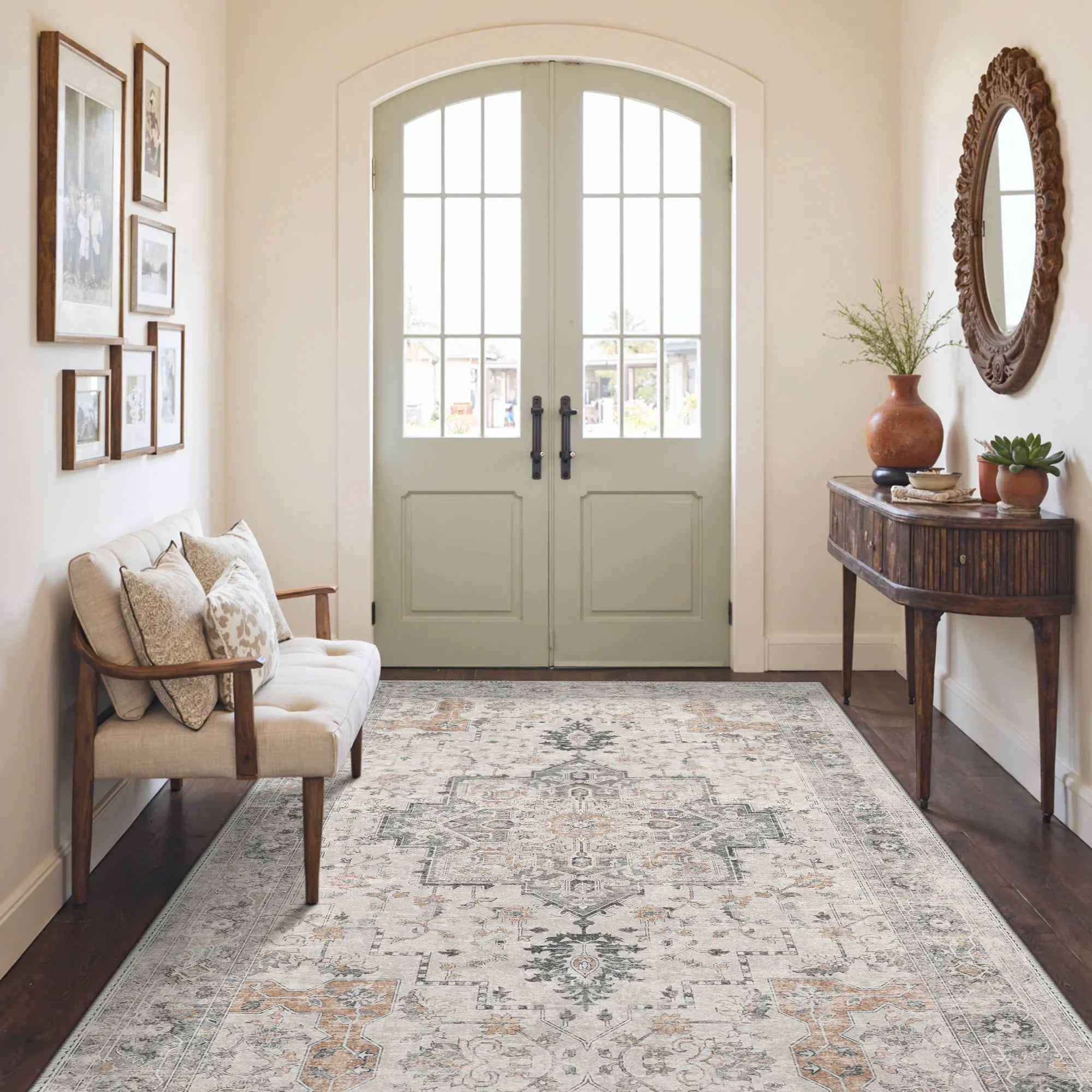 Vintage Medallion Rug