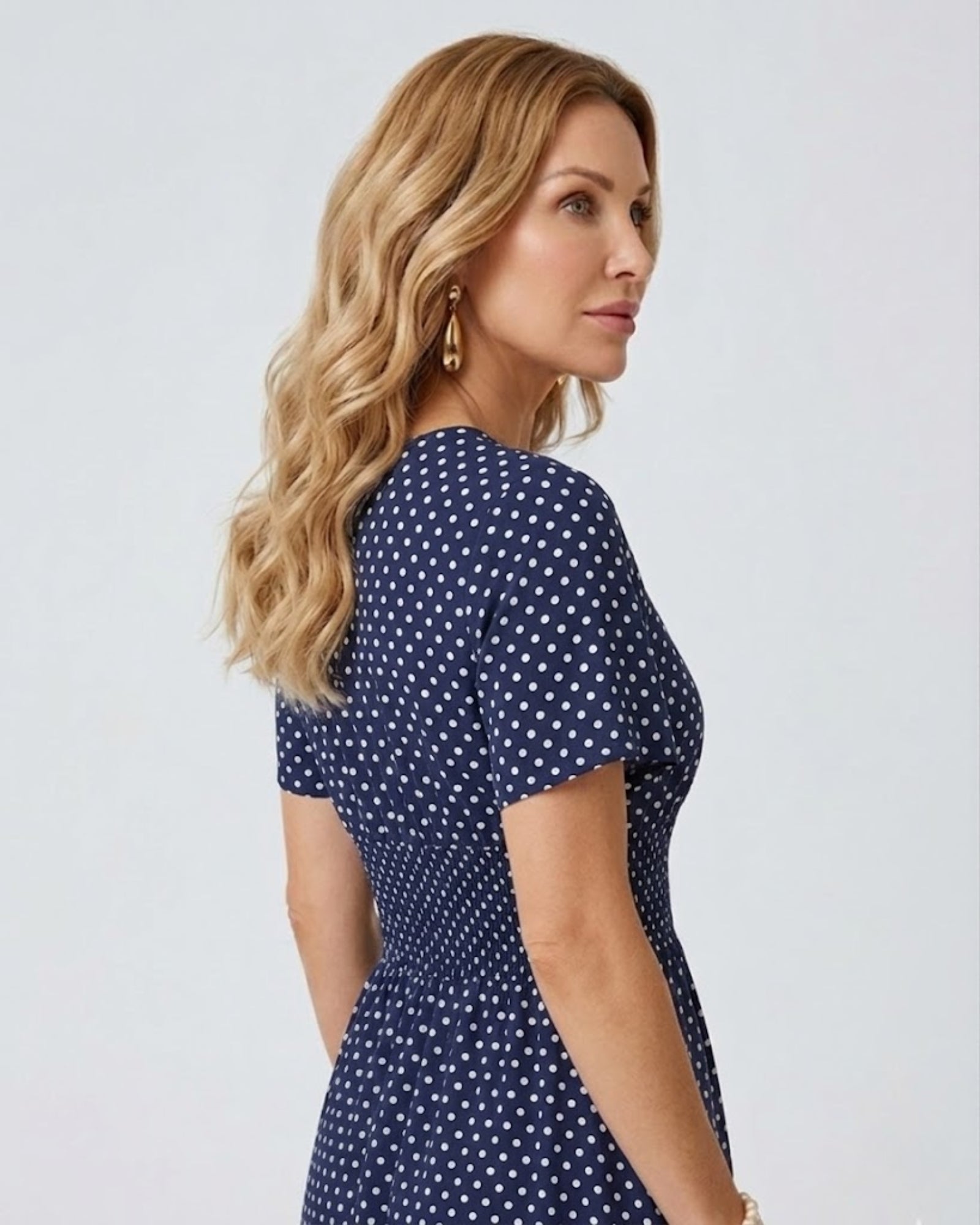 Marielle Polka Dress