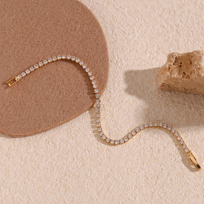 Gouden Tennisarmband