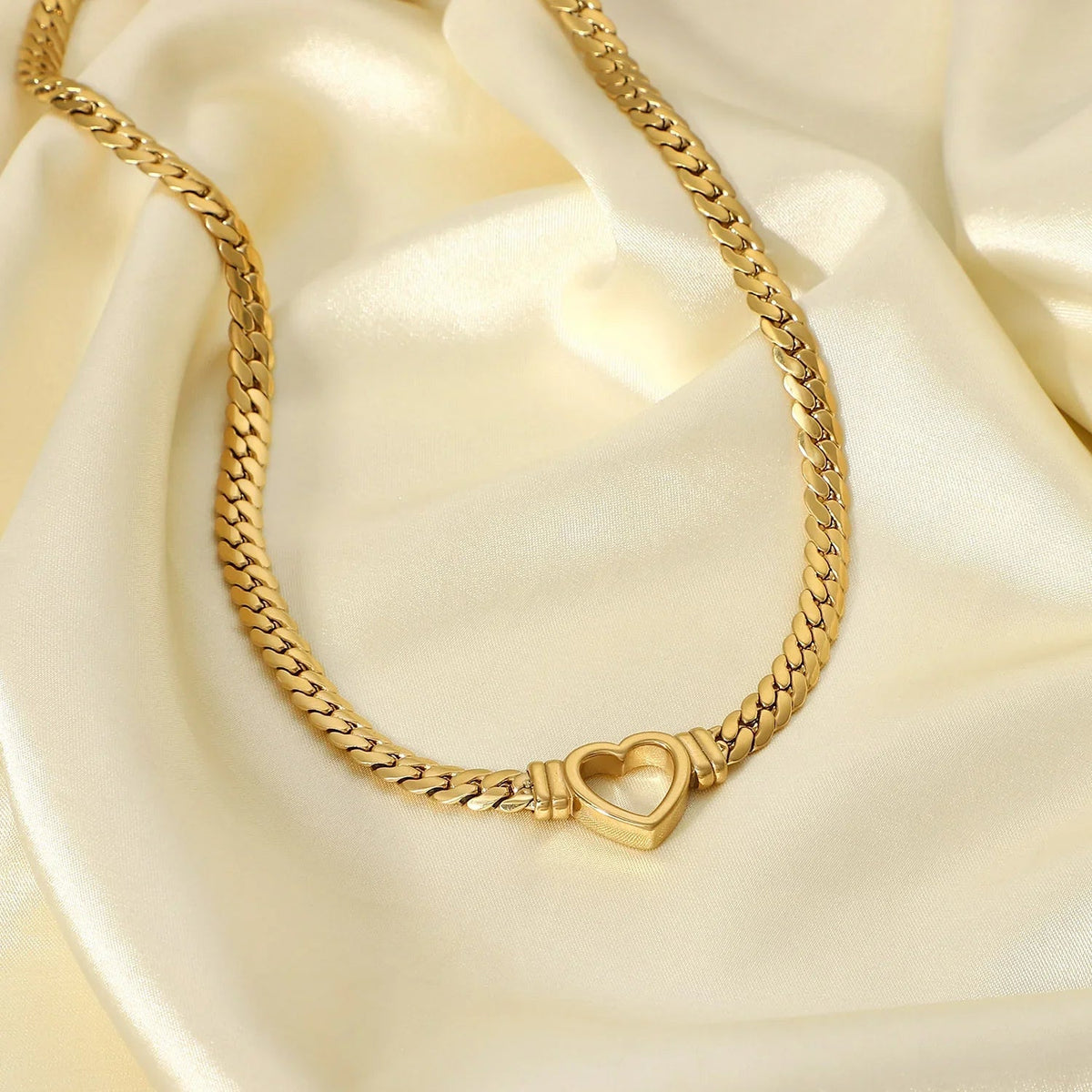 Gouden Hart Choker