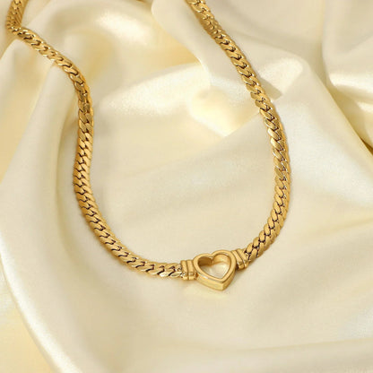 Gouden Hart Choker