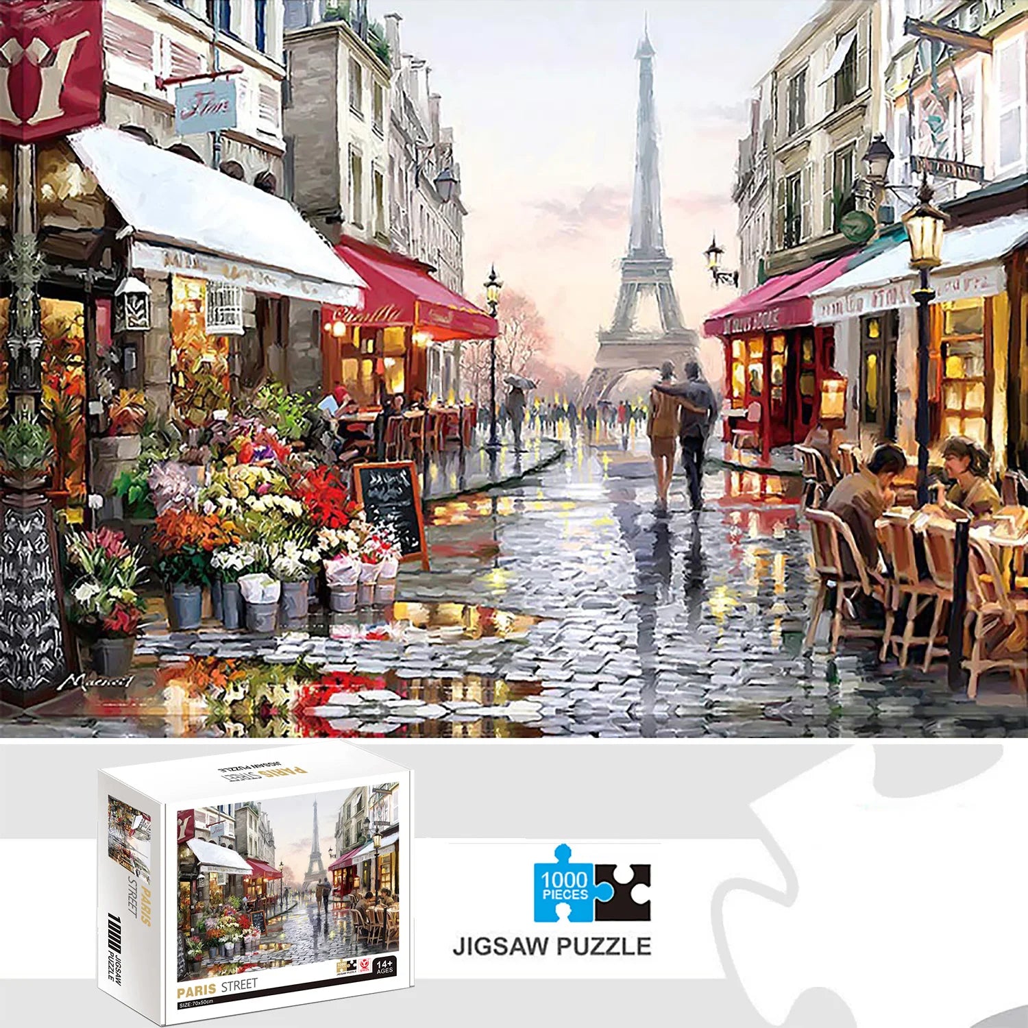 Eiffel Evening Puzzle 1000 Pieces