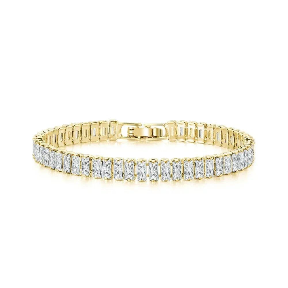 Kristallen Schakelarmband