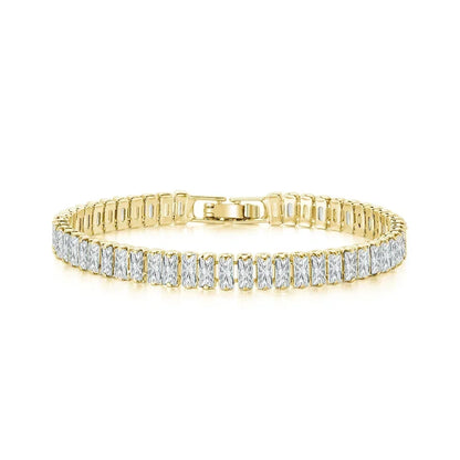 Kristallen Schakelarmband