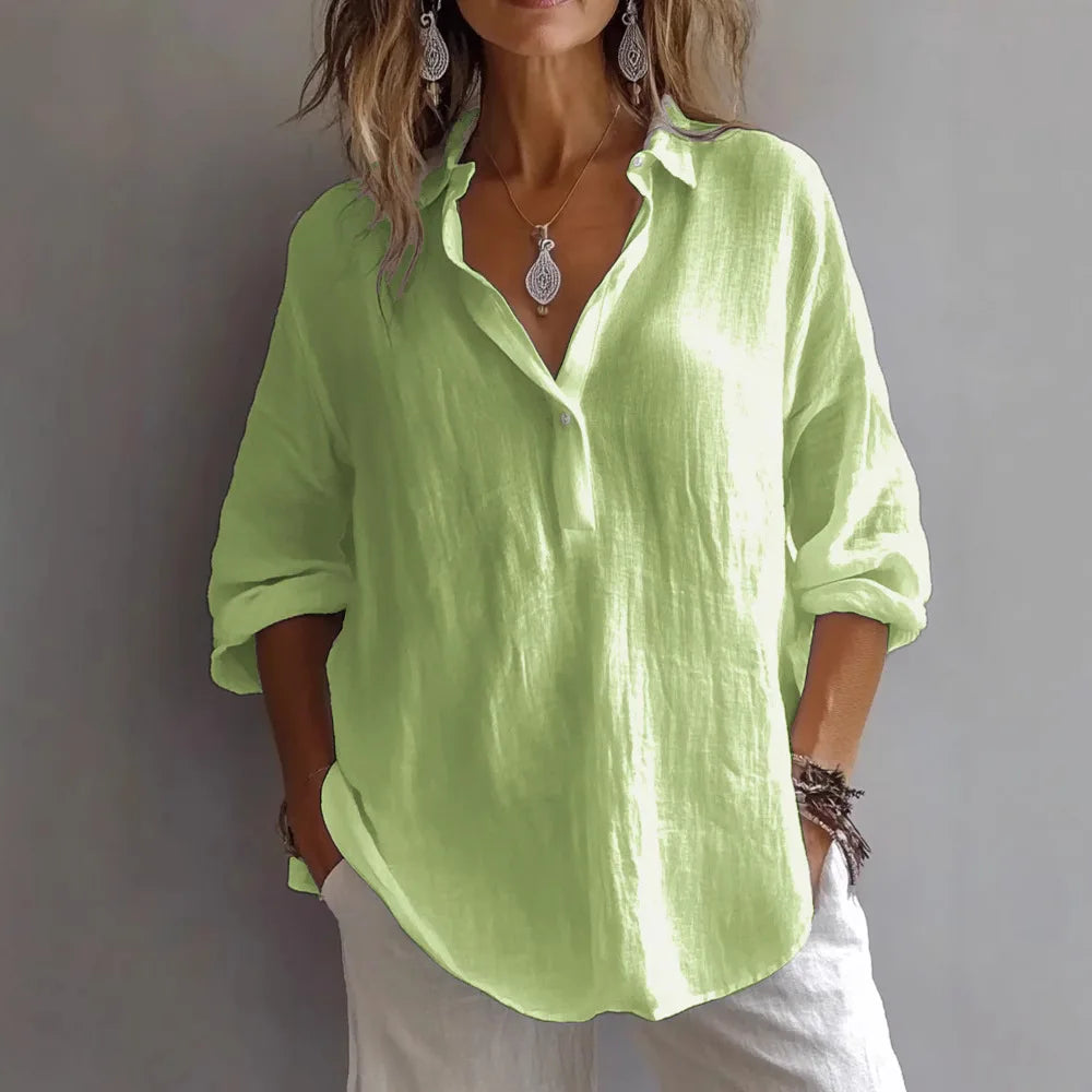 Rosa Relaxed Cotton Shirt