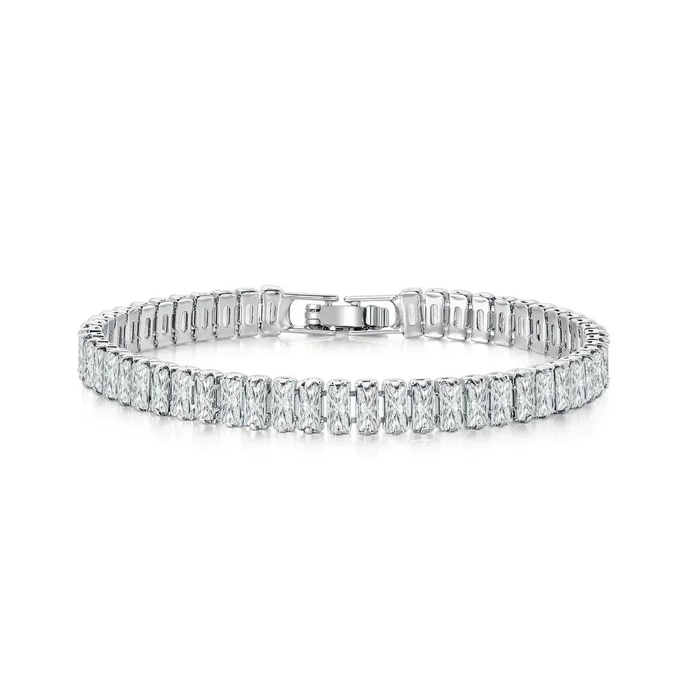 Kristallen Schakelarmband