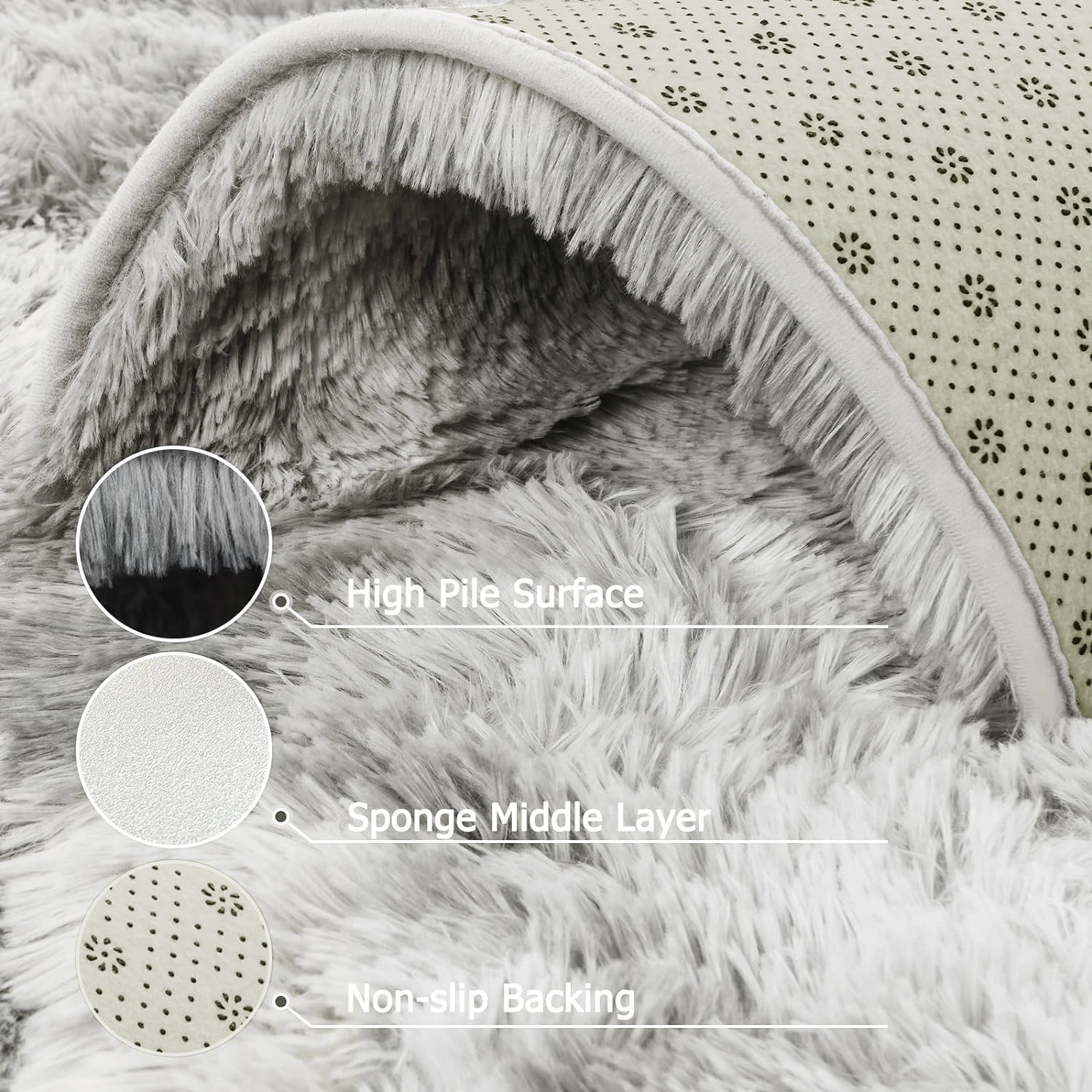 Cloudwash Shag Rug
