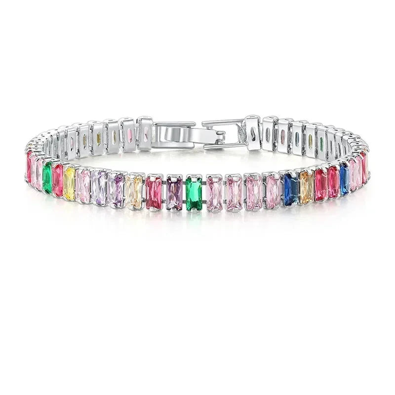Kristallen Schakelarmband