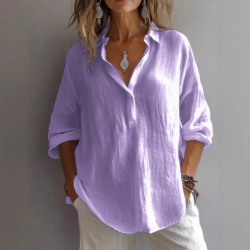 Rosa Relaxed Cotton Shirt