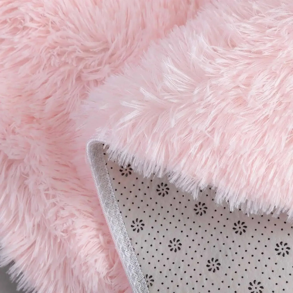 Fluffy Round Rug