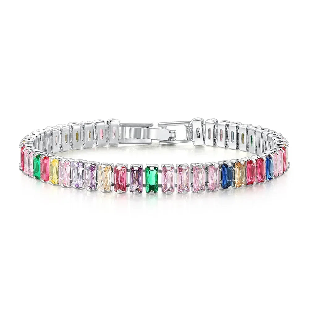 Kristallen Schakelarmband