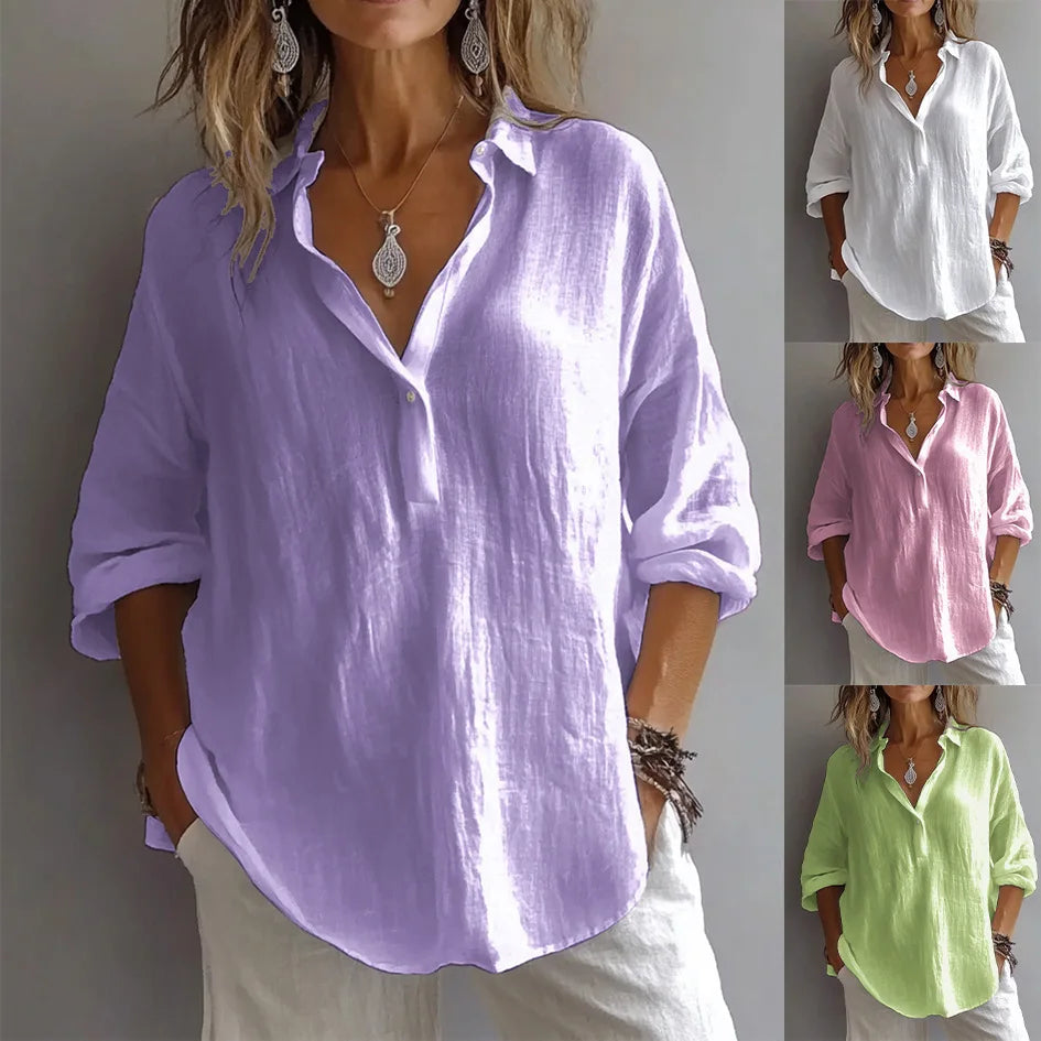 Rosa Relaxed Cotton Shirt