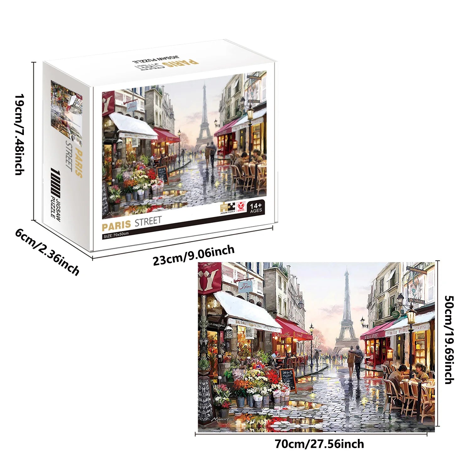 Eiffel Evening Puzzle 1000 Pieces