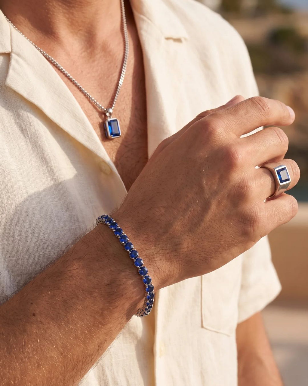 Lumora Tennis Bracelet