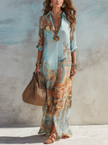 Azura Baroque Print Maxi