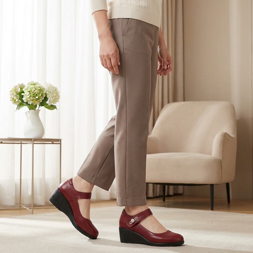 Solene Mary Jane Wedge
