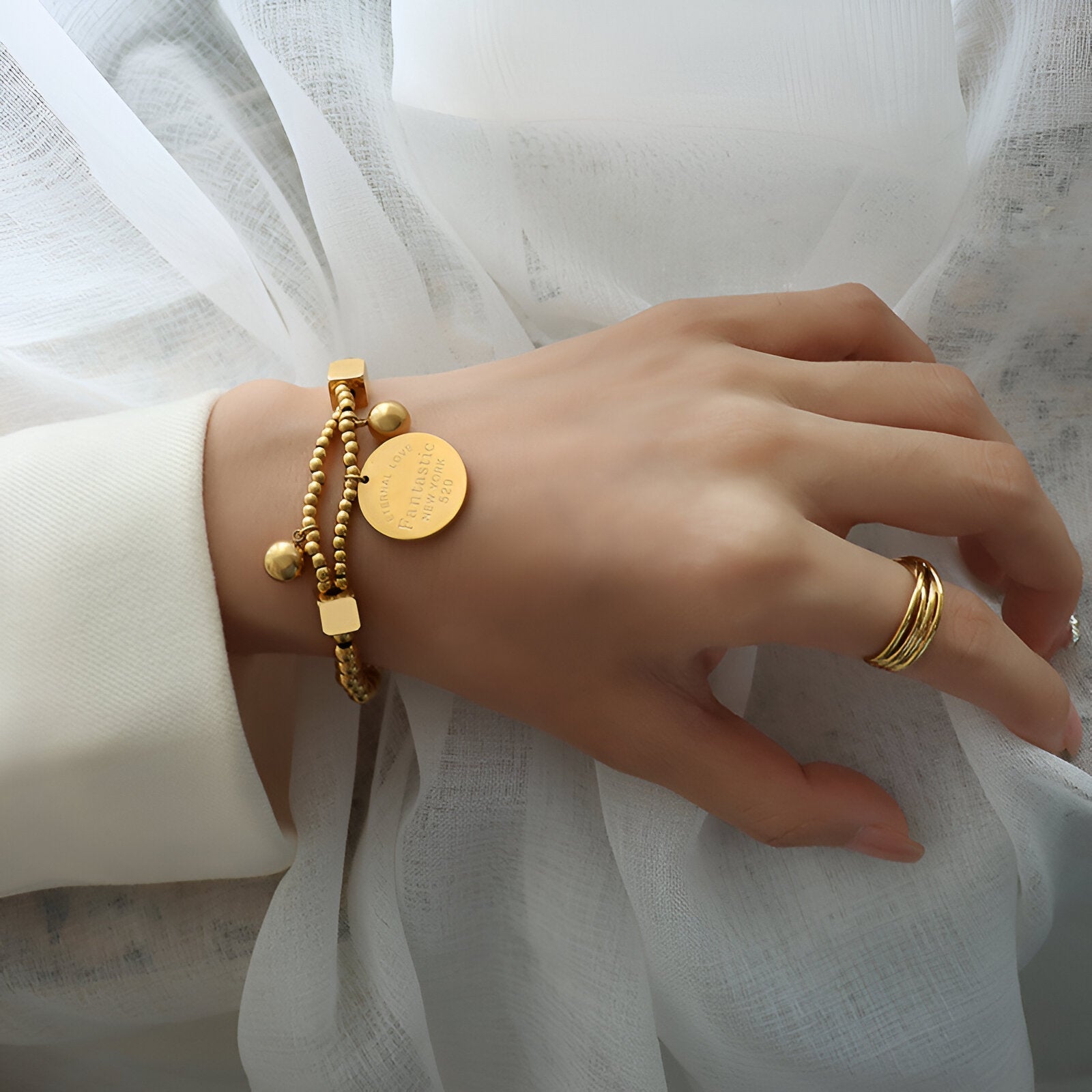 Golden Hour Charm Bracelet
