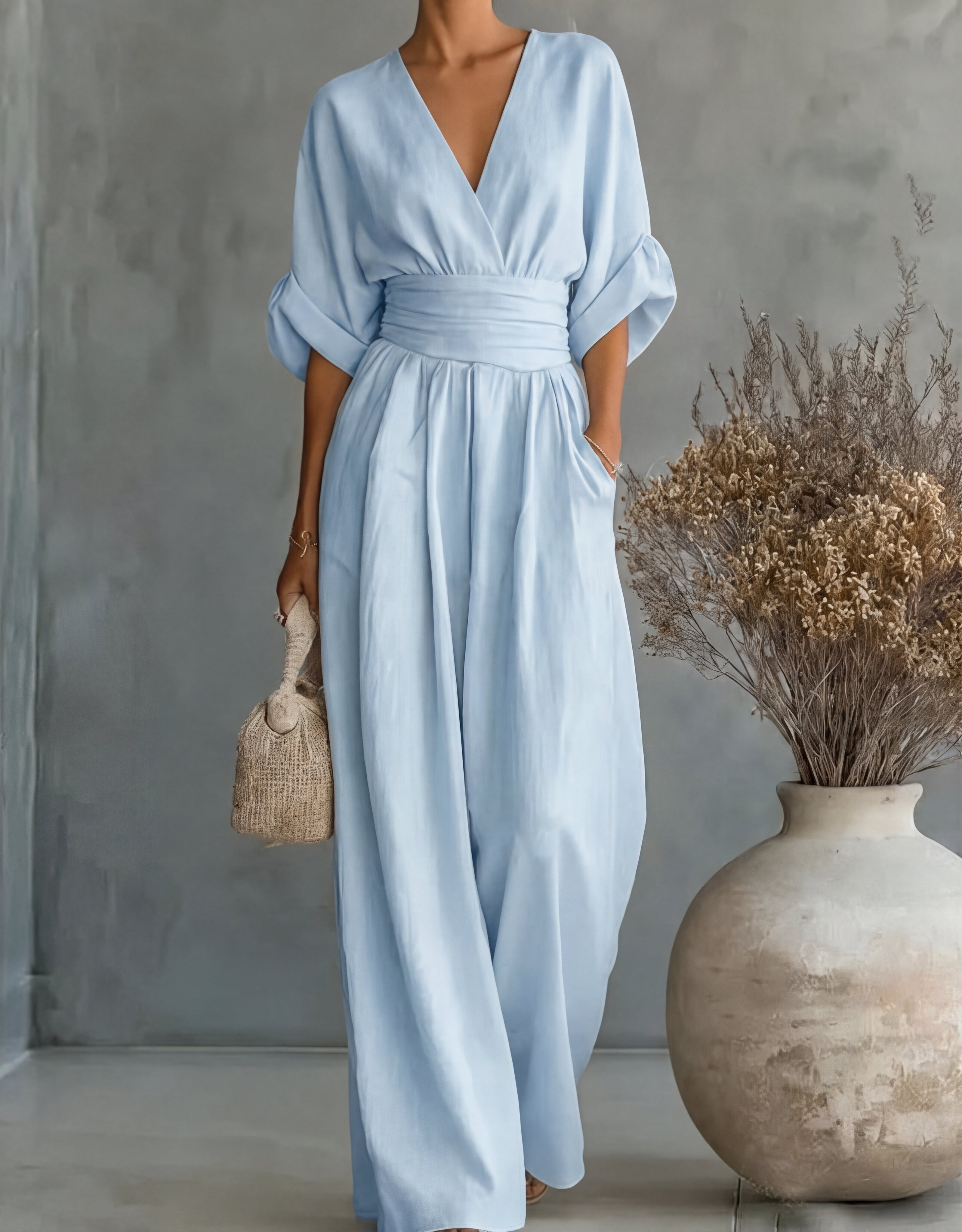 Marchetta Wrap Waist Jumpsuit