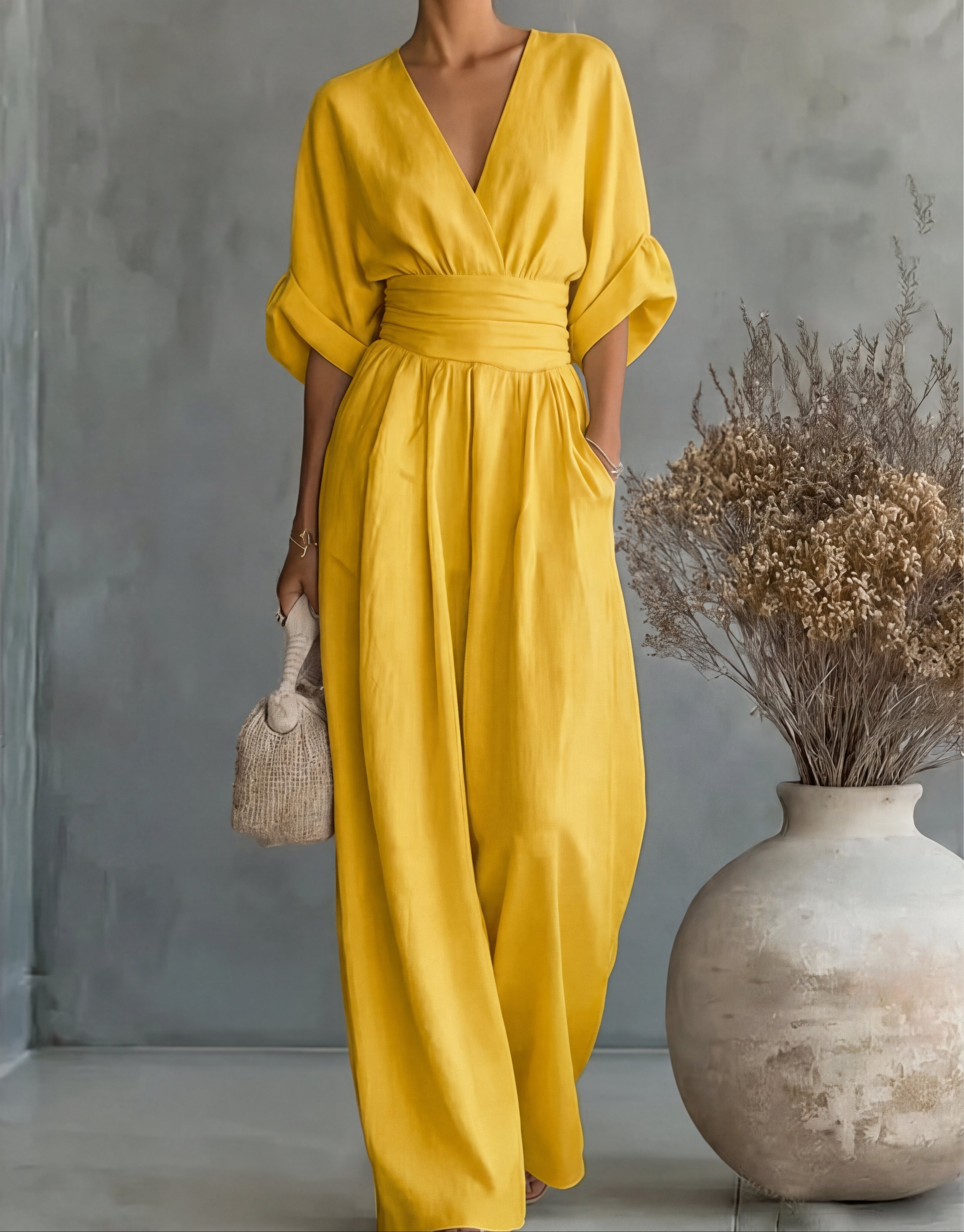 Marchetta Wrap Waist Jumpsuit