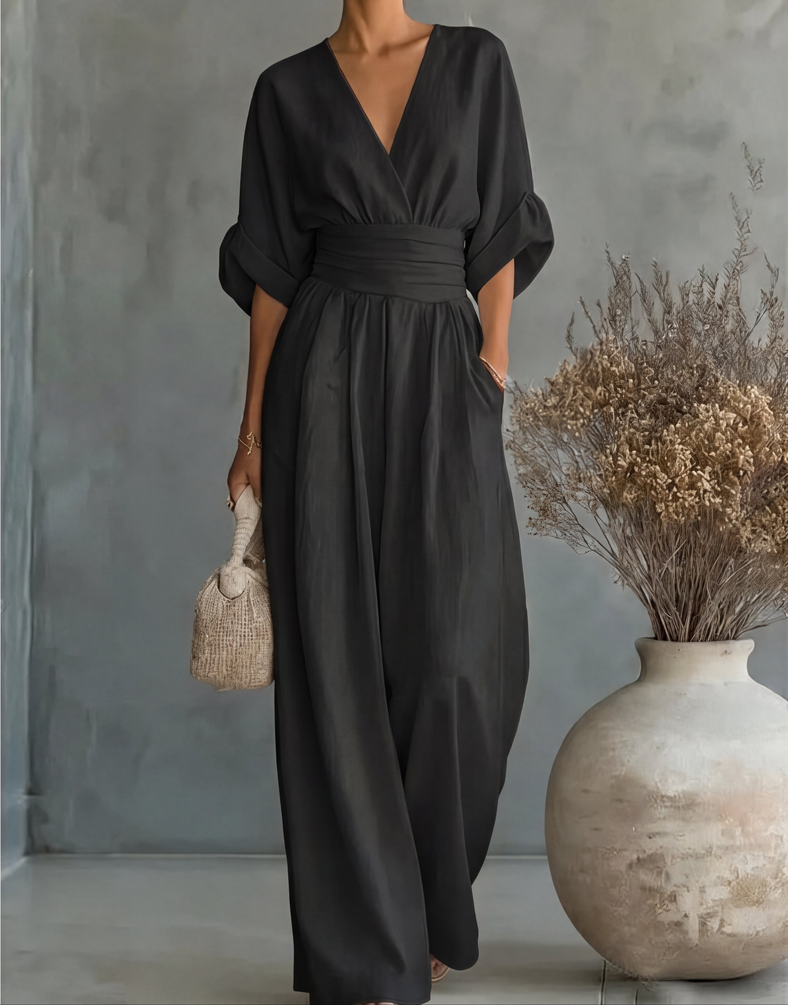 Marchetta Wrap Waist Jumpsuit