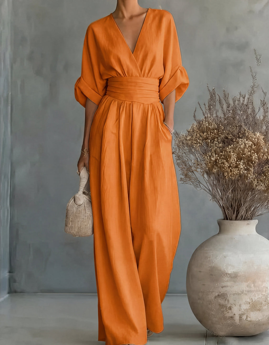 Marchetta Wrap Waist Jumpsuit
