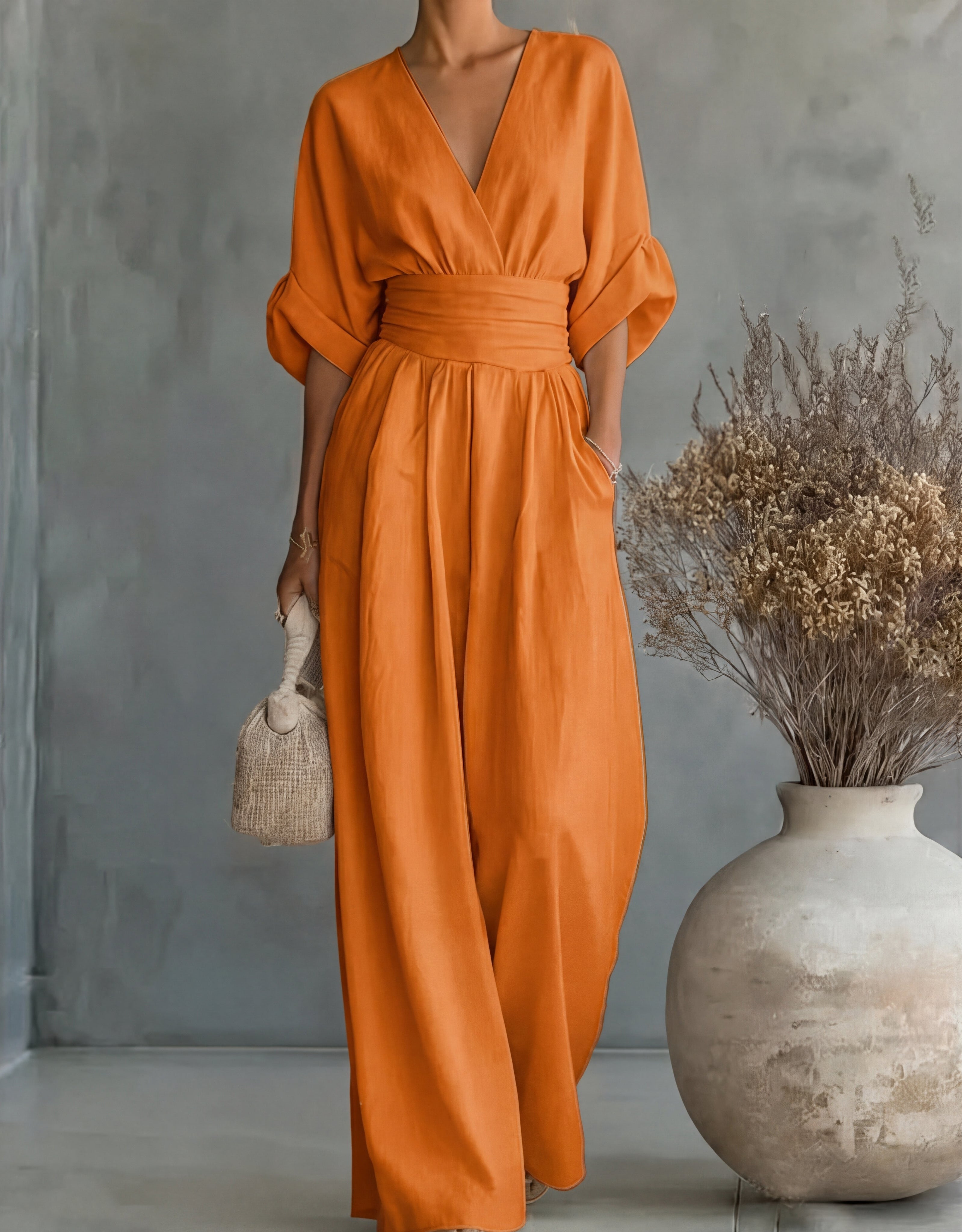 Marchetta Wrap Waist Jumpsuit