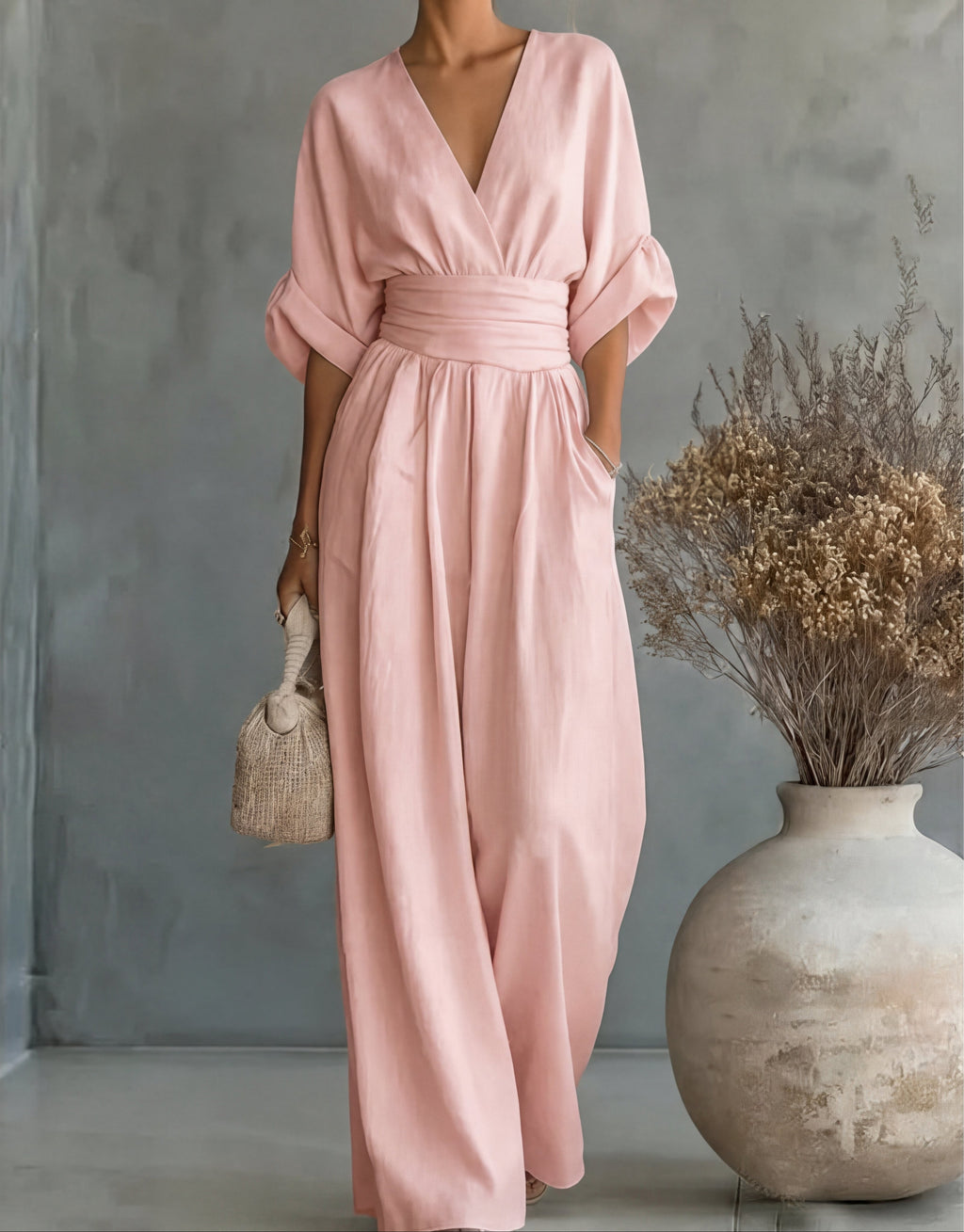 Marchetta Wrap Waist Jumpsuit