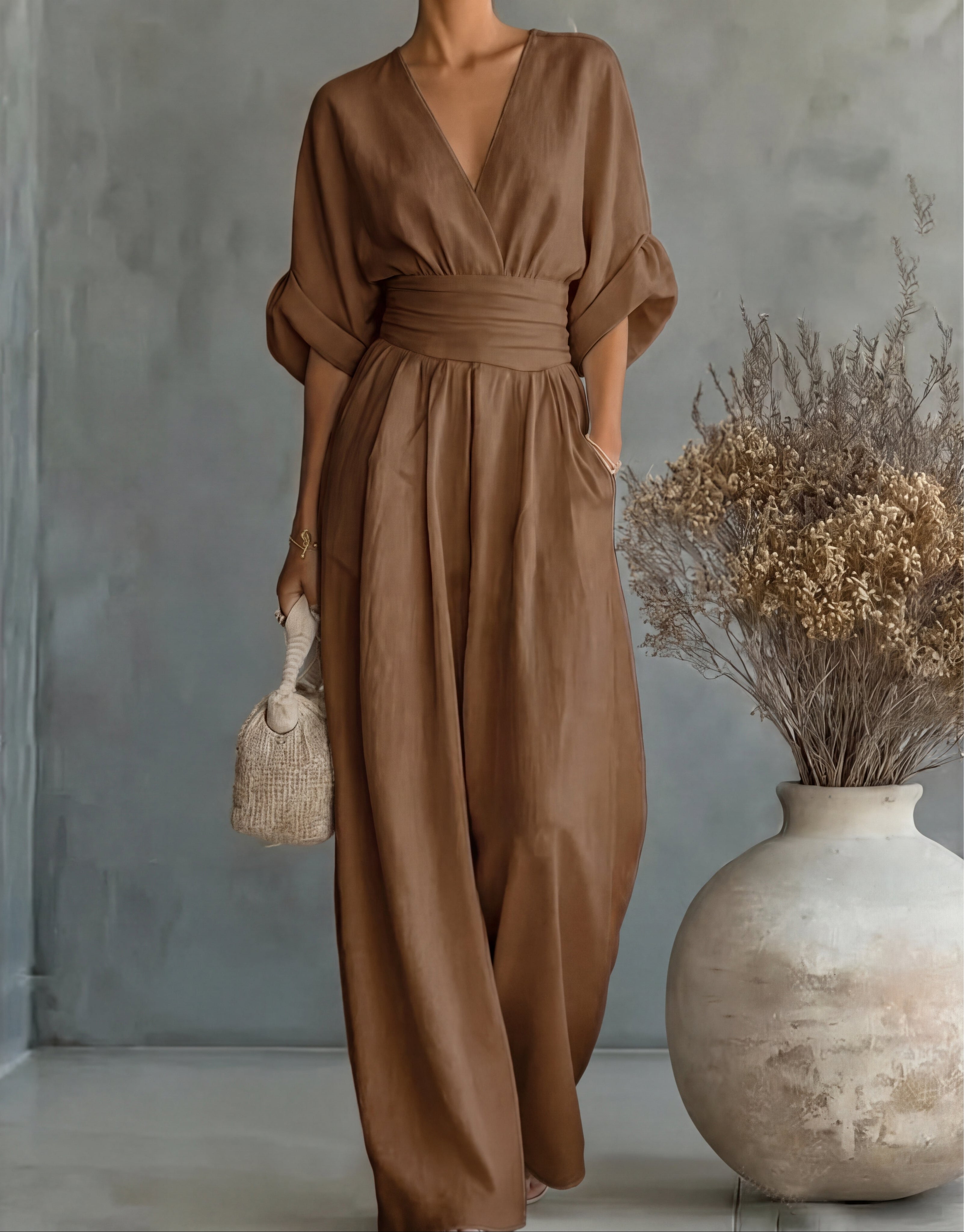 Marchetta Wrap Waist Jumpsuit