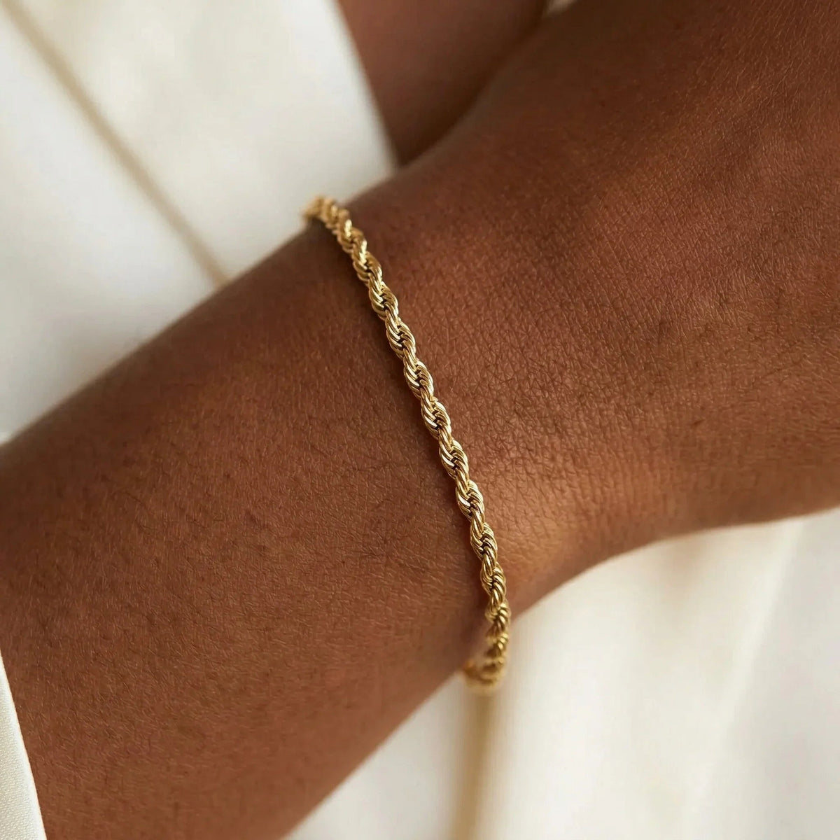 Gedraaide Schakelarmband