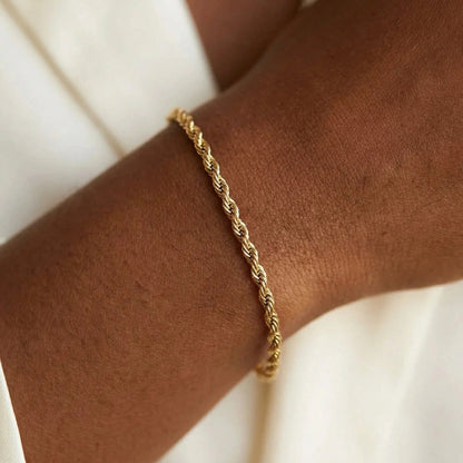 Gedraaide Schakelarmband