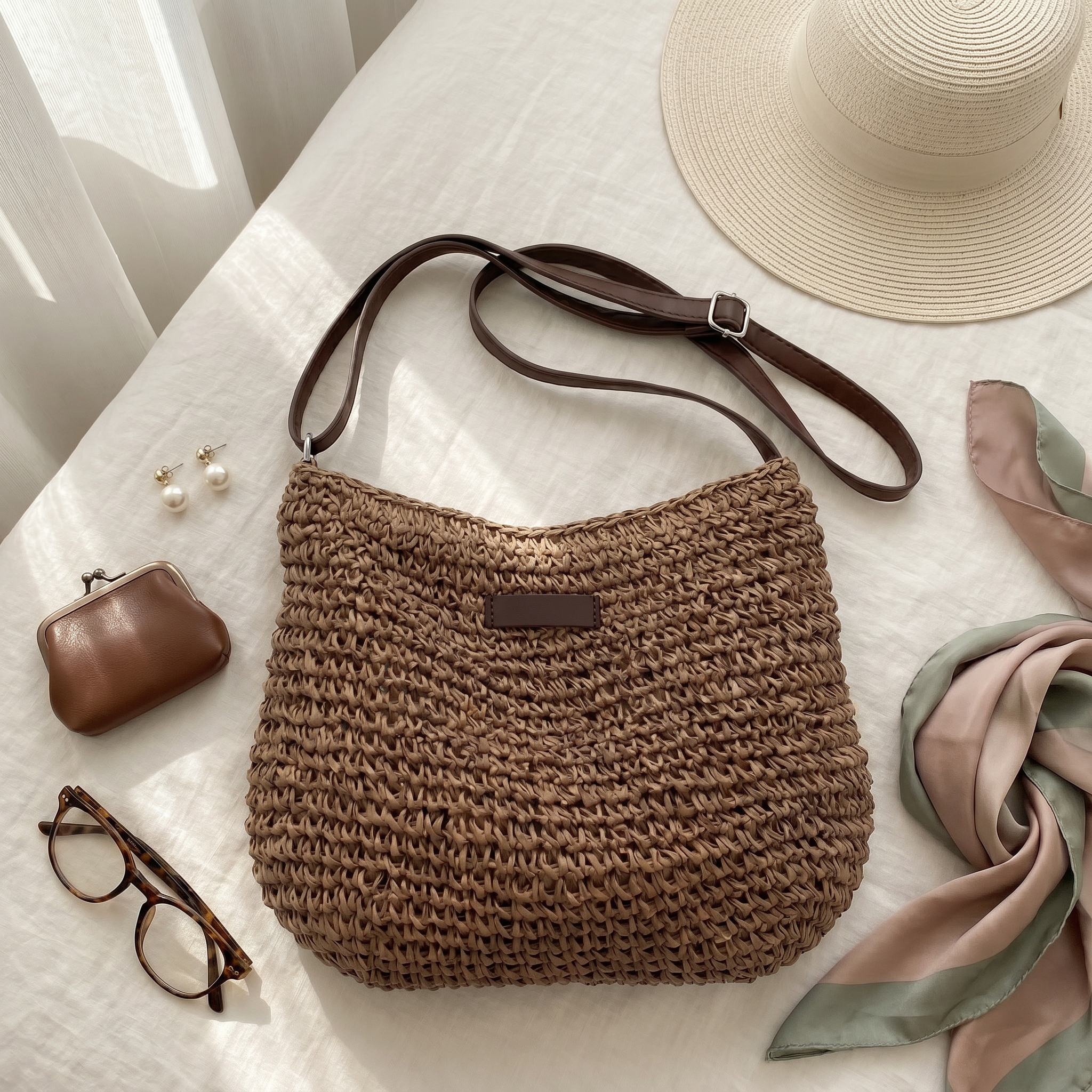 Marbella Woven Tote