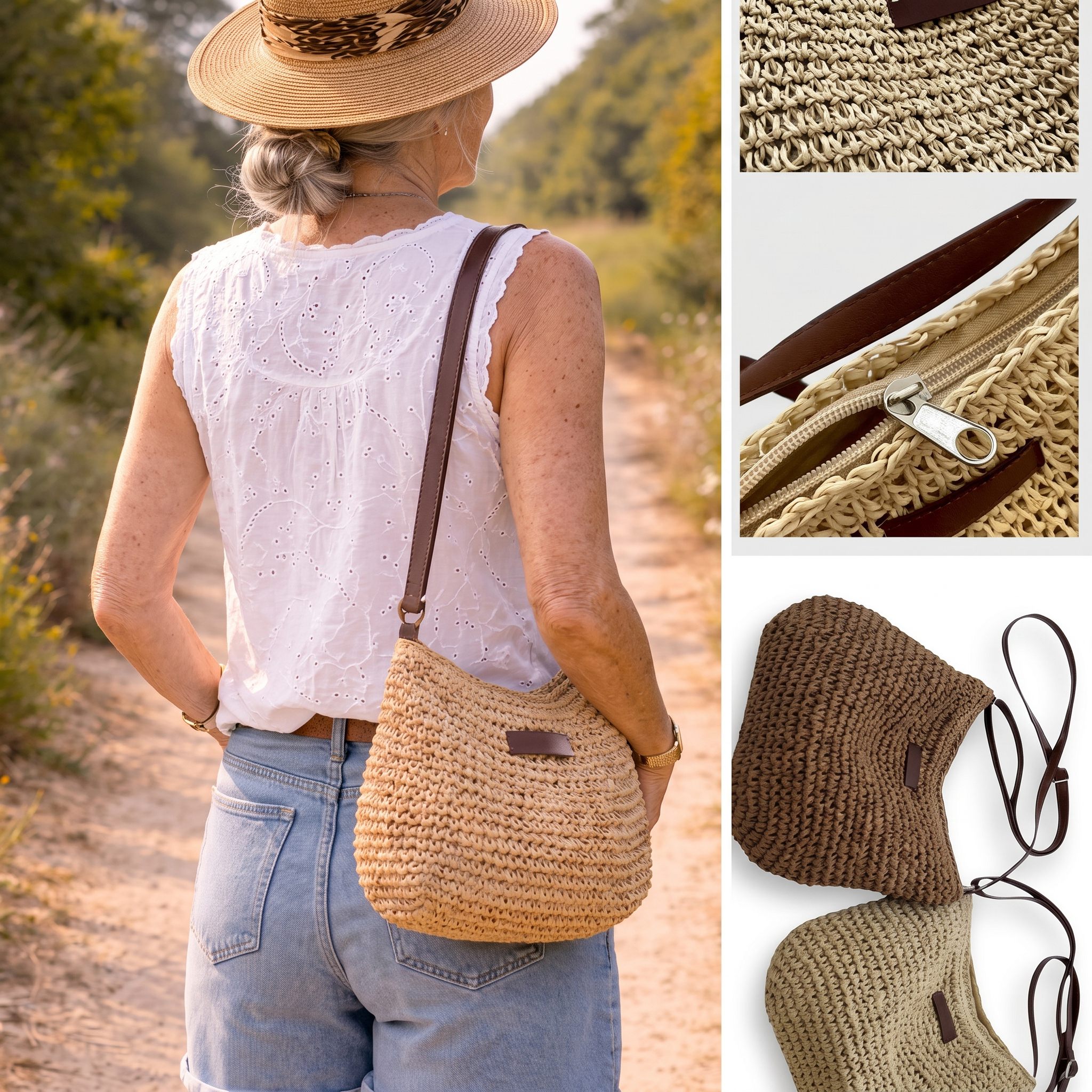 Marbella Woven Tote