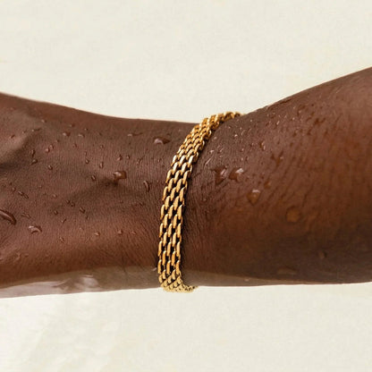 Gelaagde Schakelarmband