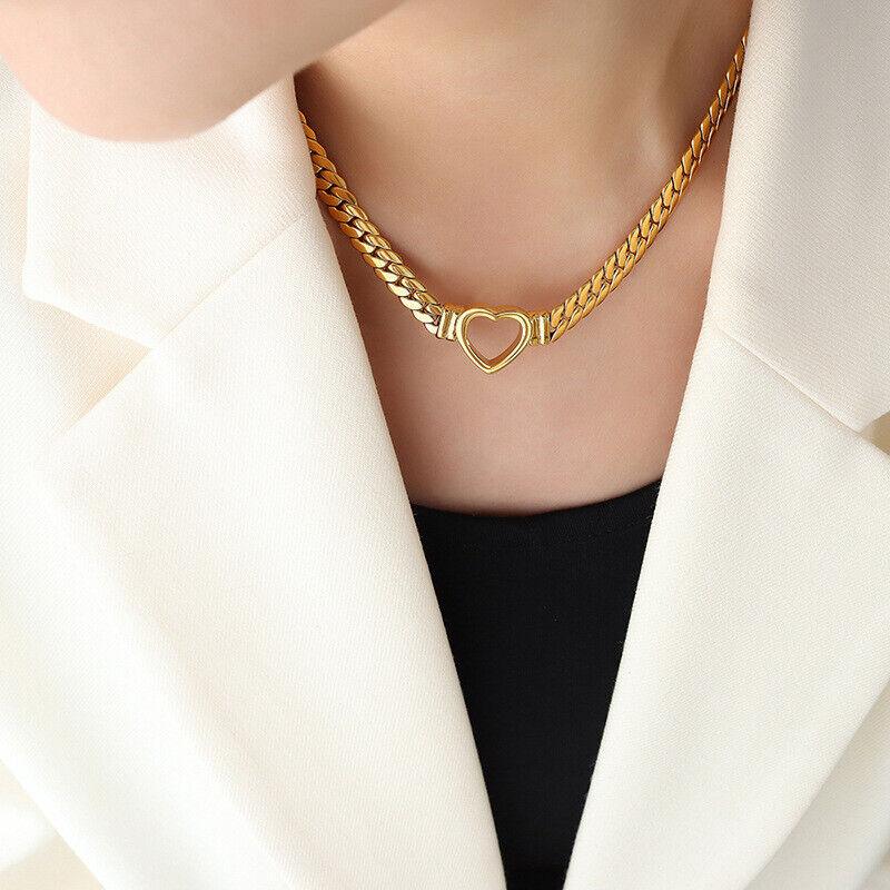 Gouden Hart Choker