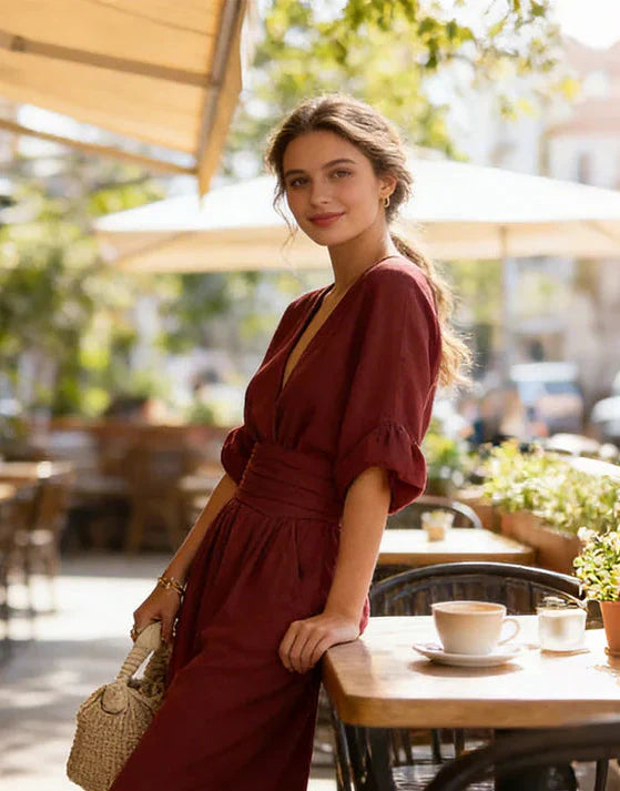 Marchetta Wrap Waist Jumpsuit