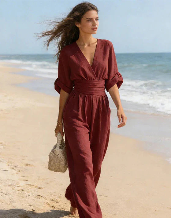 Marchetta Wrap Waist Jumpsuit